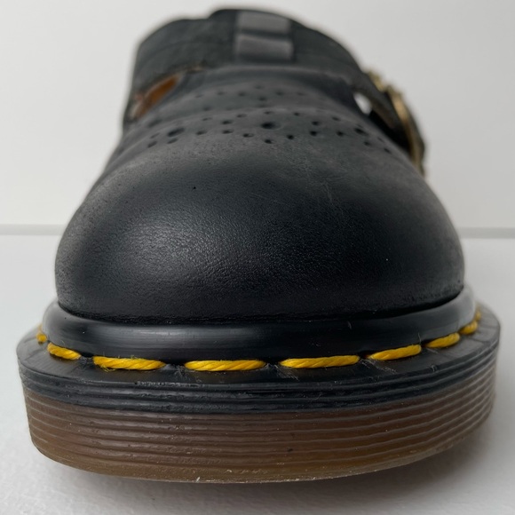 Vintage Dr. Martens Black MIE 8065 Leather Double Strap Mary Janes UK 4 - Picture 8 of 16